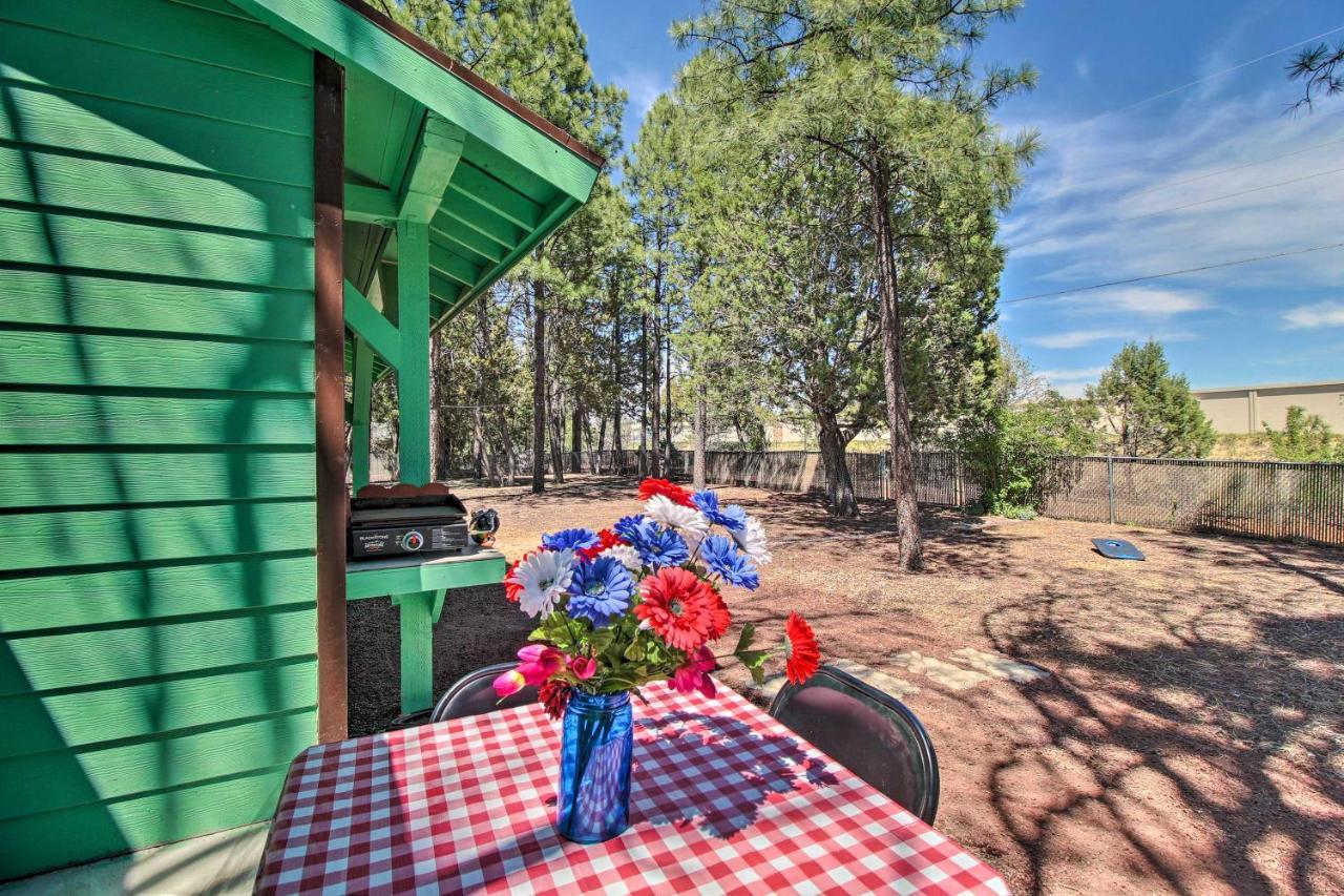 Pet-Friendly Lakeside Cottage With Grill And Fire Pit! Pinetop-Lakeside Exterior photo